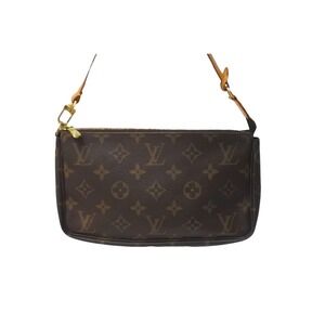 Louis Vuitton Pochette Accessory Monogram Pouch Accessoires Brown
